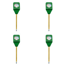 4X Bodemvochtmeter Vochttester Bodemmeter Plantenbodemkit Vochttester Testinstrument voor Tuinplanten