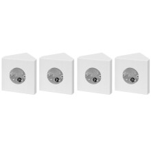 4-Teiliges Deckenventilator-Montagegehäuse, Deckenventilator-Montagehalterung, Deckenventilator-Montageset, Ventilator-Montagehalterung FB900-1