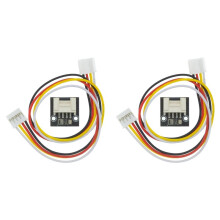 2X Aht20+Bmp280 Högprecisionsdigital och Luftfuktighetsgivare för Atmosfärstryck 2,8V-5V Använd 4P Grove-Kabel