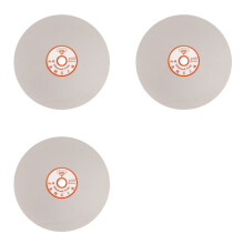3pcs 6 Inch Grit 3000 Diamond Coated Flat Lap Wheel Jewelry Polishing Grinding Disc
