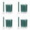 24 Element Epoxy Mixing Nozzle, Static Mixing Nozzle Tip for Adhesive Cartridges 80pcs 1