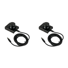 2X Controlador de Volumen de Computadora USB Altavoz de PC Multimedia Control de Volumen de Audio Externo Perilla de Ajuste Accesorios de Repuesto