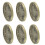 6X CW Morse Code Commemorative Coins CW Training Coin Morse Code Training Coin for Novice Radio Enthusiasts 1