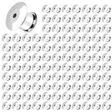 800 Stuks Borgpen Terug Borgpen Borggesp, Gebruikt voor Het Vergrendelen van de Achterkant van Metalen Pin van Broche Emaille Revers Pin