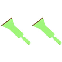 2X Window Tint Windshield Carbon Film Install Squeegee Corner Car Vinyl Wrap Handle Bulldozer Water Remover
