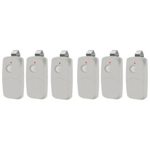 6pcs Replacement for Linear Multicode Garage Gate Door Opener Remote,3089,308911,MCS308911,10 Dip ,300MHZ