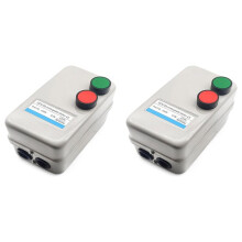 2X Magnetic Electric Motor , 220V 4KW 5.5HP 3 Phase or Single Phase Magnetic Motor .