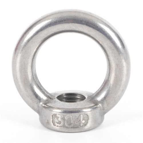 25X M6 Eye Mutter Rostfritt Stål Marine Lifting Eye Mutter Ring Mutter Eyelet för Kabellyft 2