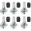 30pcs EC11 Rotary Encoder with Push Button 360 5 Pins and Knob Cap for , Raspberry Pi, ESP32 2