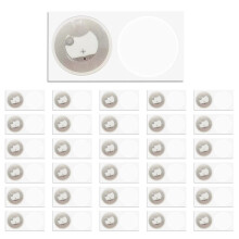 800 Stück NFC Ntag216 Aufkleber Ntag216 NFC Tags NFC 216 Tag Ntag216 NFC Karten 13,56 MHz NFC Tag Aufkleber 888 Bytes Speicher