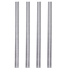 8Pcs 10mm Clear Round Perspex Acrylic Bar PMMA Extruded Rod 12 Inch Length