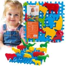 Marioinex Mini Zwierzynie Vaffel - Byggeklodser 14 stk