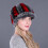 (1) EVAGO Women's Rex Rabbit Fur Knited Baseball Caps 3