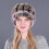 (3) EVAGO Women's Rex Rabbit Fur Knited Baseball Caps 2
