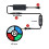 2X WS2812B LED Controller  APP Control Music Controller for SK6812 WS2811 LED Pixel Light Strip  12V-24V 3