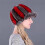 (4) EVAGO Women's Rex Rabbit Fur Knited Baseball Caps 1