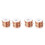 4 Rolls Soft Copper Wire Solid Bare Bendable Wire for Electroculture, Jewelry Making (12 Gauge 52.49Feet Per Roll) 1