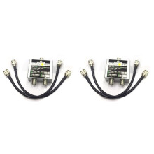 2X MX62 HAM Antenna Combiner Different Frequency ( / VHF / UHF) Linear Combiner Transit Station Duplexer