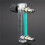 6X 0.1-1.5LPM 1.5L Oxygen Flow Meter Flowmeter with Control Valve for Oxygen Air Gas 4