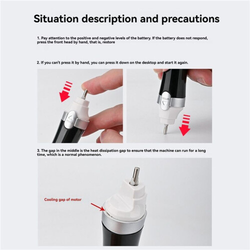 2X Model Electric Sander Grinding Pen  Reciprocating Polishing Sanding Machine Grinder/Drill Model  Tools 1