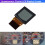 2X Instrument Speedometer Cluster LCD Display Screen for  Quest 2004-2006 4DR Dashboard Pixel Repair LCD Screen 3