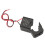 3X Current Transformer,100A 100MA AC Current Sensor, Split Core Amp Transformer Sensing Relay,  Clip- 6