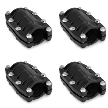4X Pipe Repair Clamp 3/4 Inch, Water Pipe Leak Repair Clamp, Pipe Repair Kit, Suitable for Outer Diameter 20mm Pipes