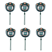 6X Tragbarer HandwäRmer 2400 MAh USB-Lade-Powerbank Wiederaufladbarer -HandwäRmer für Winter-Outdoor-Wandern GrüN