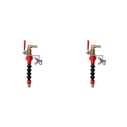 2X Dust Remover Water Sprayer System for Marble Brick Tile Cutting Machine Nozzle Coolant Misting Angle Grinder Cutter