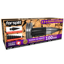 100 mm borekløver med remskive / ZK3P-100K2 sæt