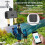 Irrigation Timer with /WiFi, Programmable Water Valve, Automatic Lawn Sprinkler, Rain Delay Controller 6