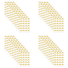 960 Pieces Photo Corners for Scrapbooking, Gold Photo Corner Stickers, Self-Adhesive Photo Mounting Corners,Gold