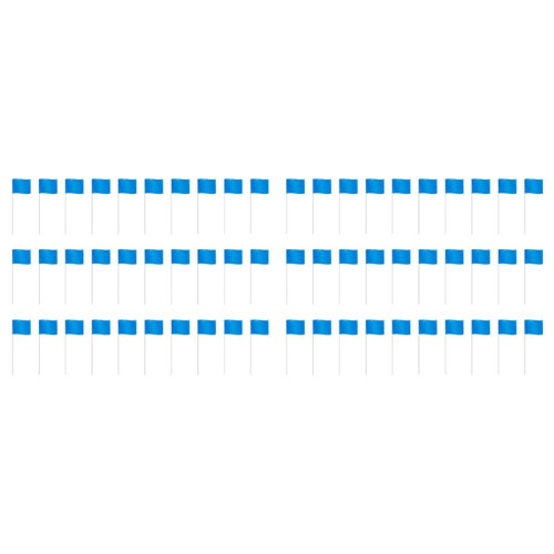 Marking Flags  Flags for Lawn 60 Pack, PVC Small Flags,Marking Flags Lawn Flags, Garden Flags,Survey Flags,