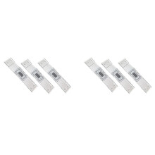 RissüBerwachungsaufzeichnung, 6-Teiliges Rissmesswerkzeug, RissbreitenmessgeräT, Durchsichtiger Acryl-Eckriss-Vergleichsmessschieber