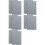 10 Sheets Rubber Stamp Sheets for Laser Engraving Machine, A4 Rubber Stamp Sheets for Laser Cutter Soft Rubber Sheets A 1