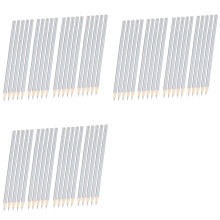 60 Pack Silver Welders Pencil Metallic Silver Marking Pencil for Construction Workers Metalwork Plumbers Framers