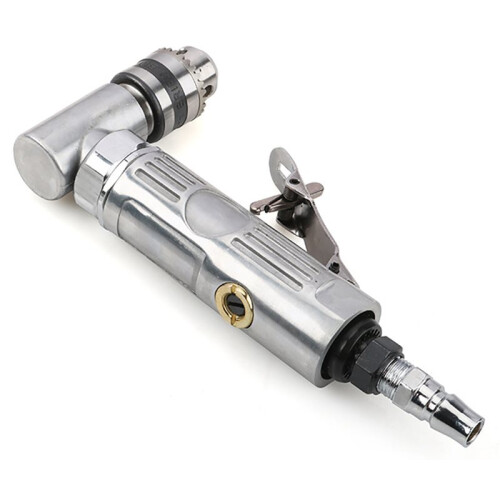 2X Right Angle the Grinder 1/4 High Speed 90 Elbow Right Angle Drill Pneumatic Tool Extension Power Screwdriver Drill 2
