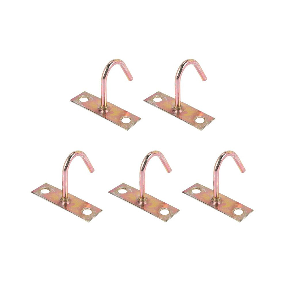 5X Fan Fixture Metal J Shaped Ceiling Mount Hook Hanger 80Mm Height 6032694967882