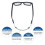 4Pcs Adjustable Eyeglass Strap for //Meta Gen 2 Accessories, Eyewear String Holder for Meta  Glasses 5