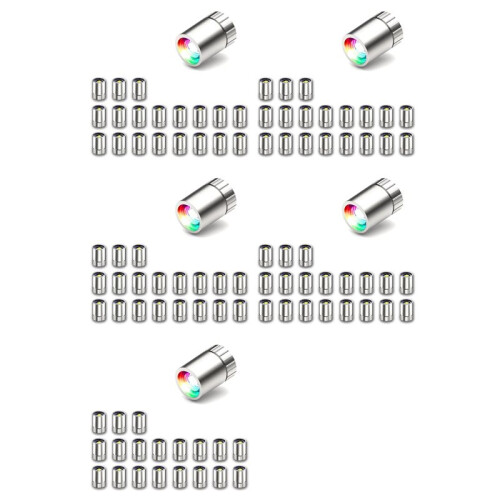100 Pcs Miniature Led Lights,Tiny Lights for Hand ,Miniature Lights Battery Powered, Lights (Multi-Color Changing)
