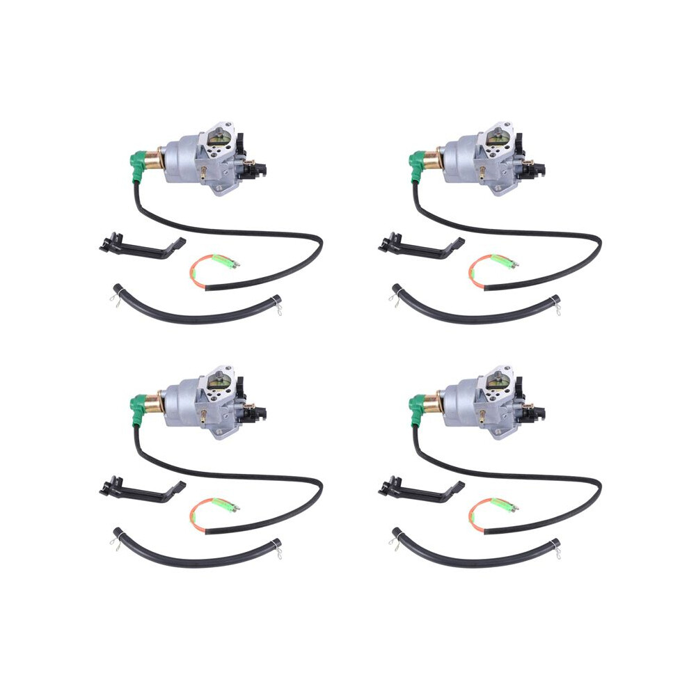 4X Carburetor Carb Fit 6500W For Gx240 8Hp Gx270 9Hp Gx340 11Hp Gx390 13Hp Portable Generator 182F 188F 6032694902715