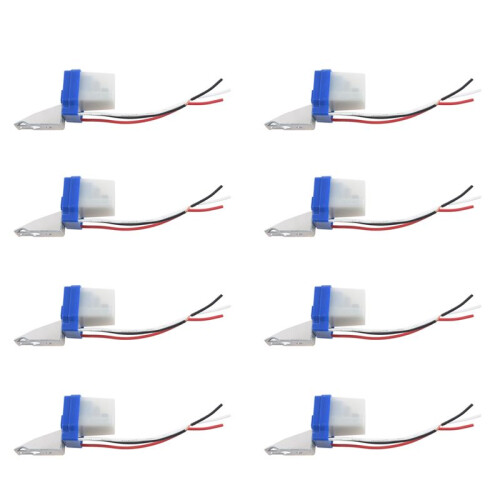 8X AC  12V 10A Automatic Lamp Twilight  Light Sensor Twilight