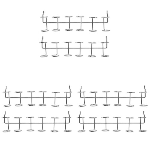 6 Pcs Screwdriver Holder Pegboard Multi-Tool Holder Accessory Pegboard Accessories Multi-Ring Tool Holder for Pegboard