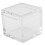 60Pcs Acrylic Box Trays for 0.39Inch 10mm Elements Cubes Clear Case Periodic Table Bracket for Elements Collections 6