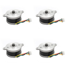 4X NEMA14 36mm Round Pancake Stepper Motor