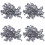 400X Stainless Steel Flat  Phillips Self-Tapping Screw 12X3mm Silver 1