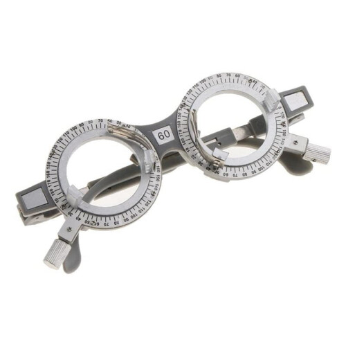 2X Optical Trial Lens Frames Spectacles Optometry Optician Optical 60mm Glasses Ophthalmic Trial Lens 1