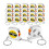 100 Pcs Keychain Tape Measure, Functional Pocket Tape Measure, Small Tape Measure Retractable, 3Ft 2