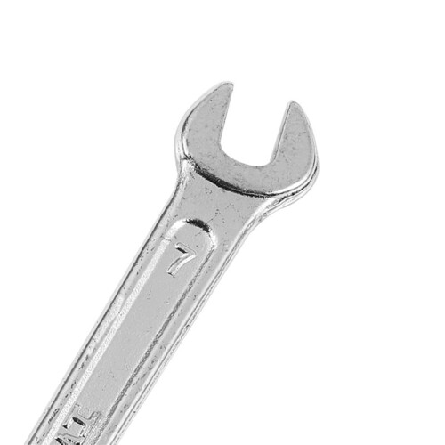 10X Silver Tone 5.5mm X 7mm U Shape Double Open-Ended Wrench Tool