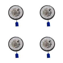 4X NH34 High-Precision Watch Movement NH34 GMT Function Calendar 3O'Clock Automatic Movement Mechanism-White Calendar